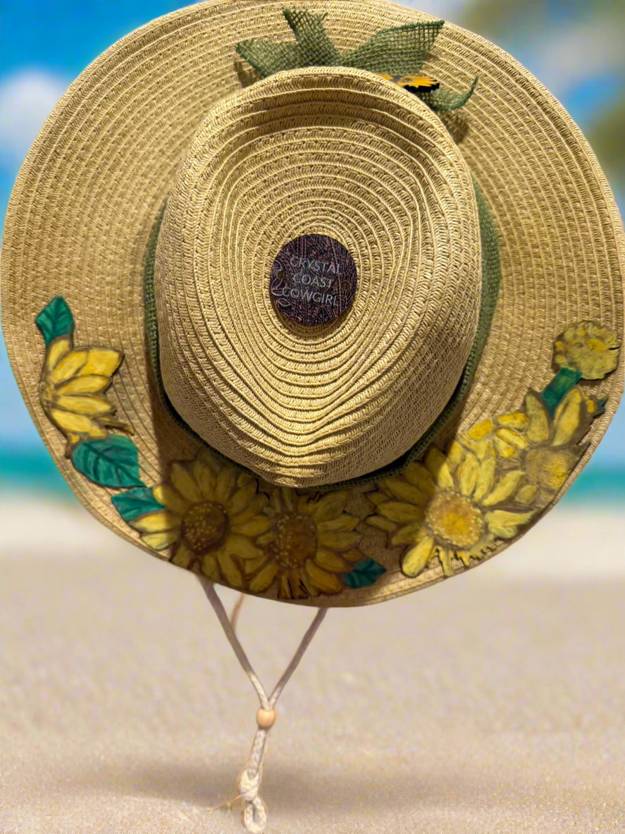 Crystal Coast Cowgirl Hat also great for gardening