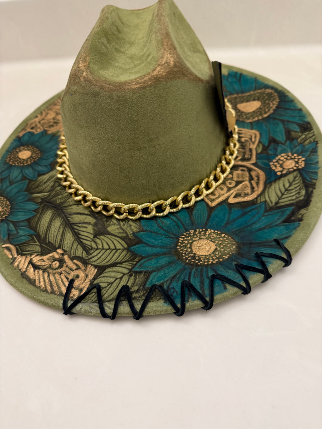 Sunami’s Hats Mid Century Mod hat Crystal Coast Cowgirl Hat