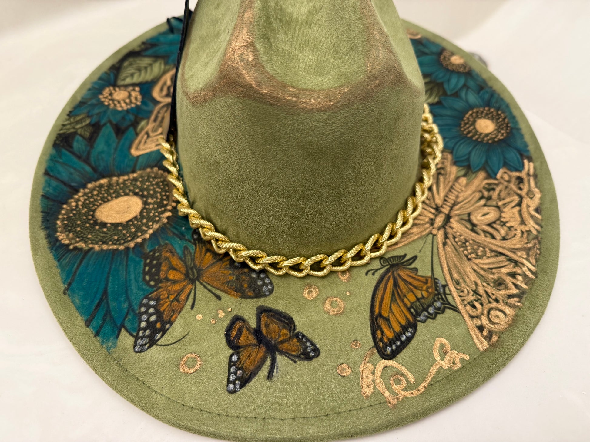 Sunami’s Hats Mid Century Mod hat Crystal Coast Cowgirl Hat