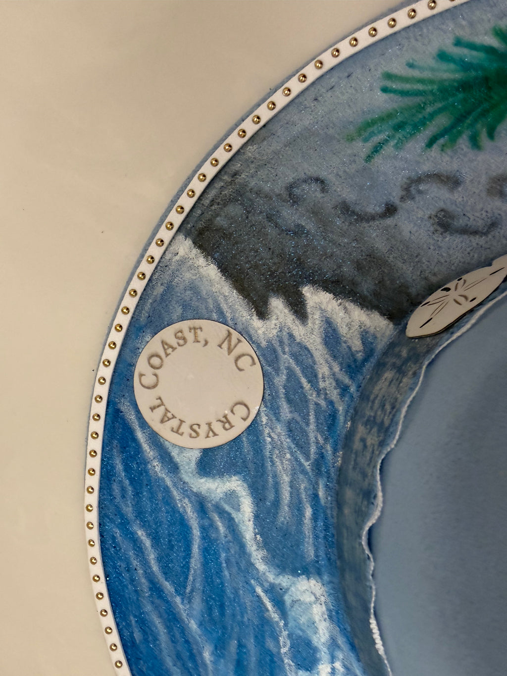 Blue hat Shelling on the Crystal Coast Cowgirl Hat