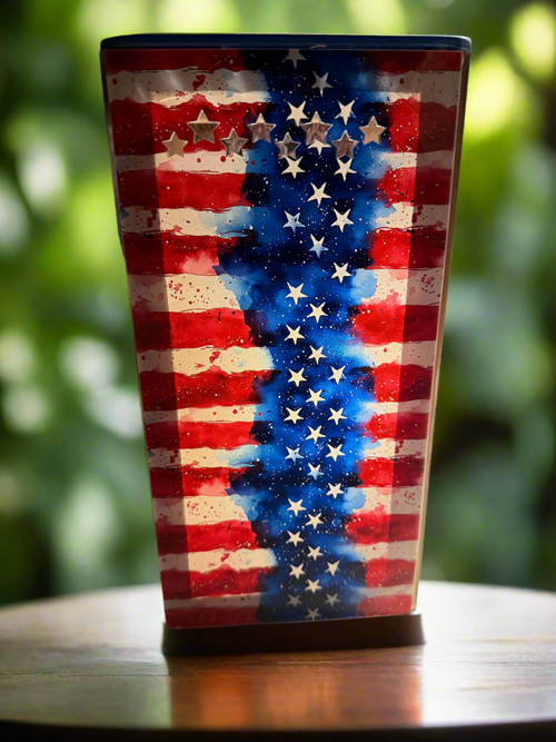 Cowgirl design lantern