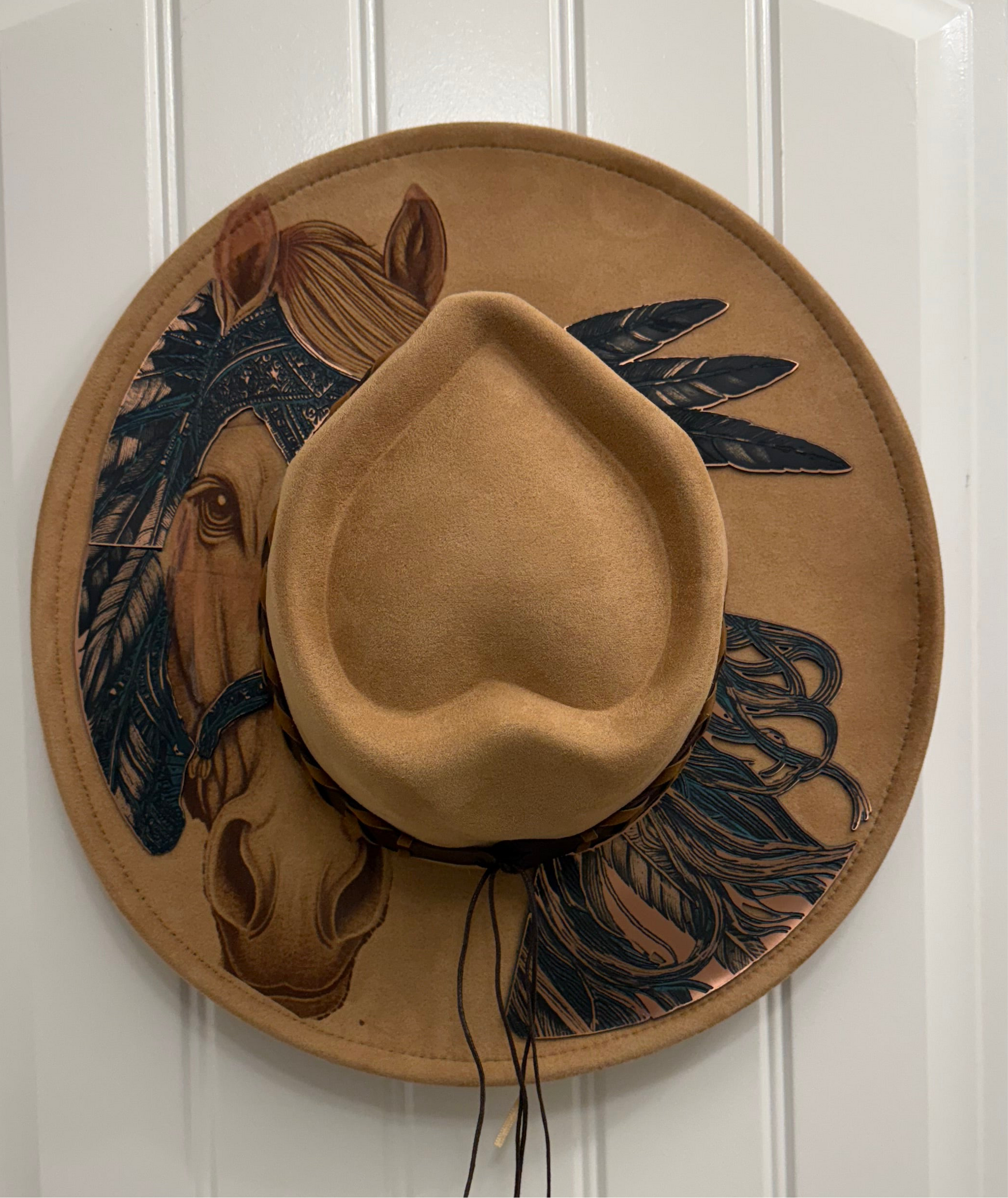 Horse Feathers Crystal Coast Cowgirl Hat