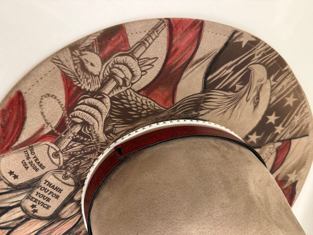 Sunami’s Hats Freedom hat Crystal Coast Cowgirl Hat