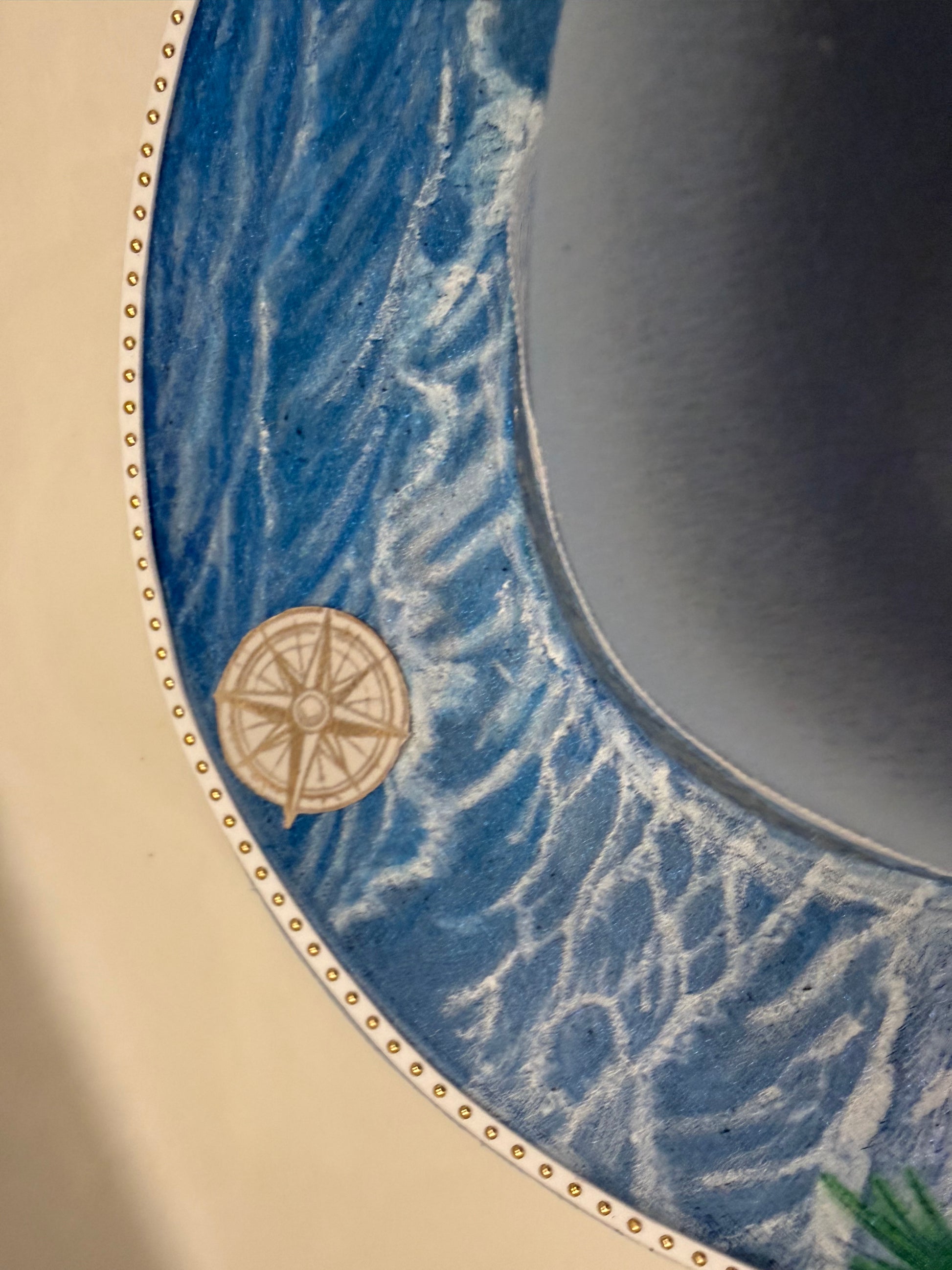 Blue hat Shelling on the Crystal Coast Cowgirl Hat