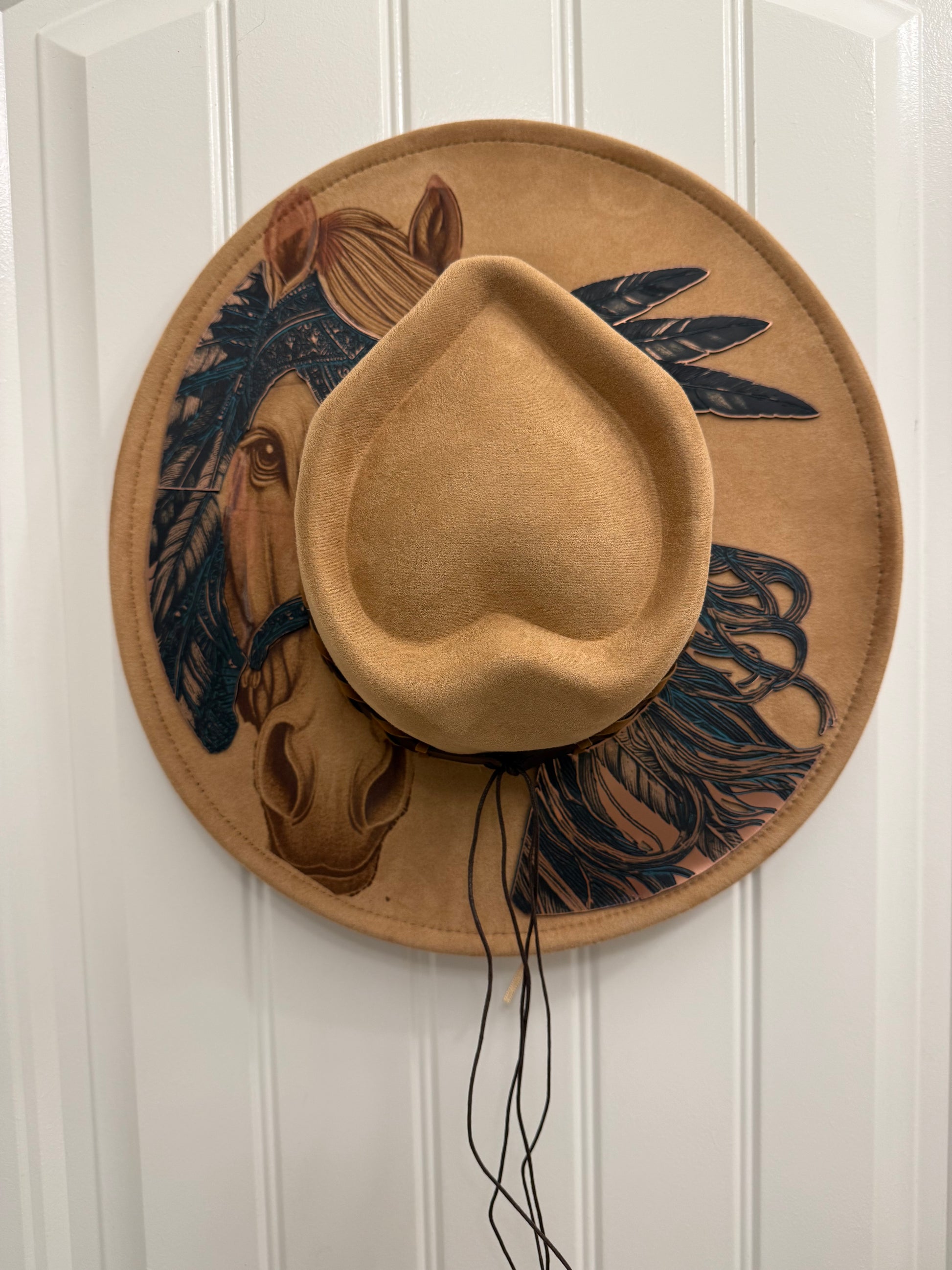Horse Feathers Crystal Coast Cowgirl Hat