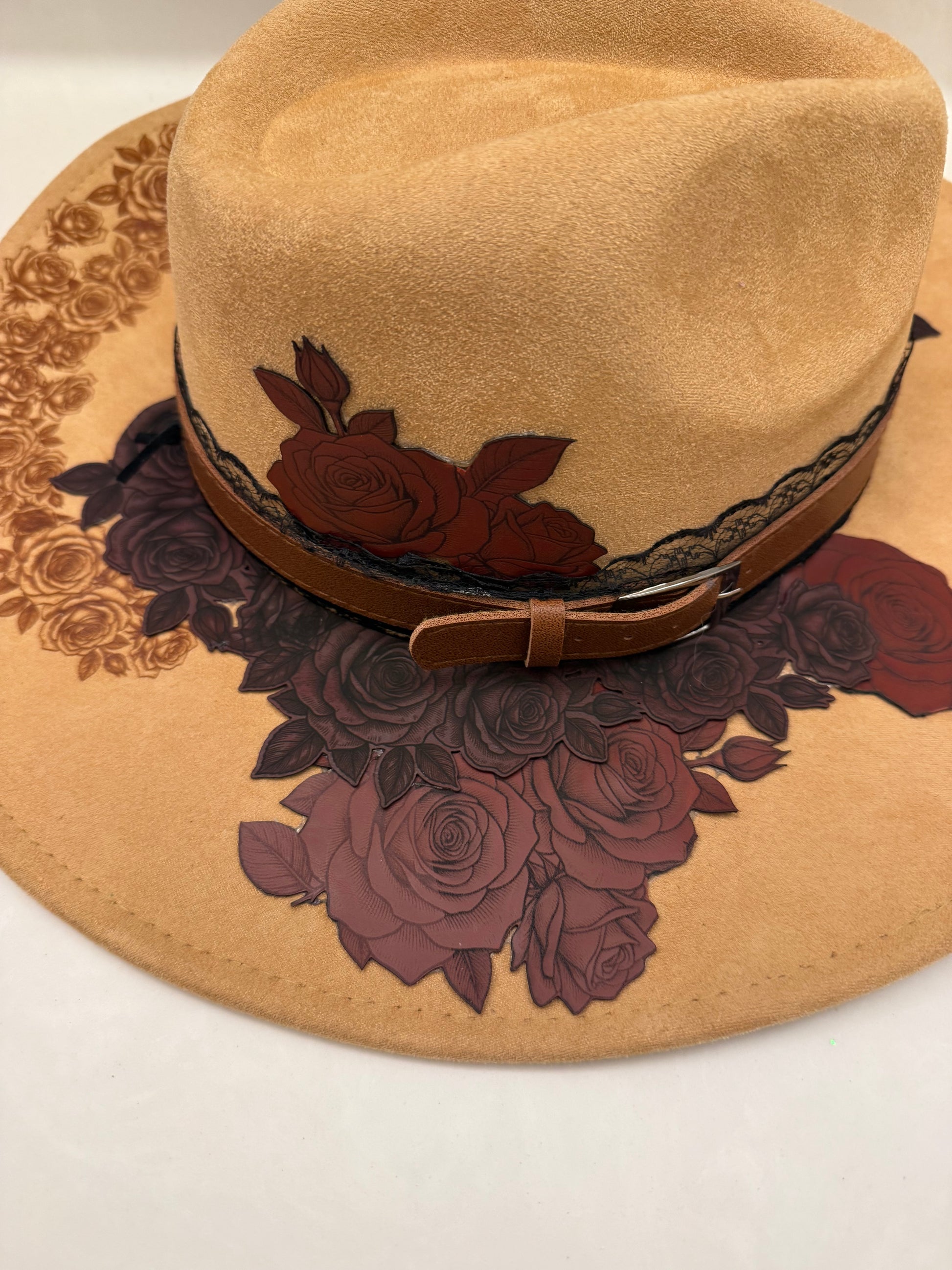 Sunami’s Hats Roses are Red with horse Crystal Coast Cowgirl Hat (Copy 2)