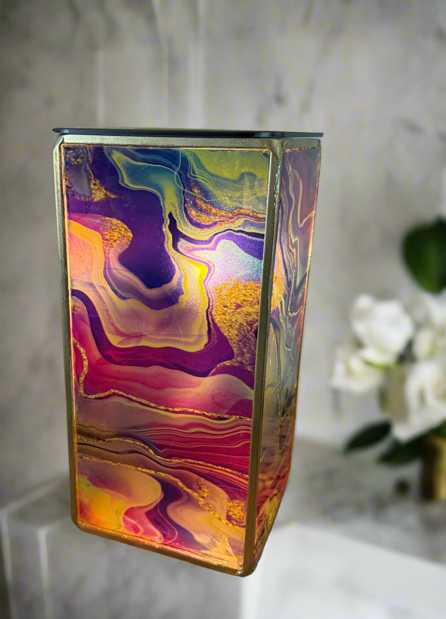 Swirling Colorful design lantern