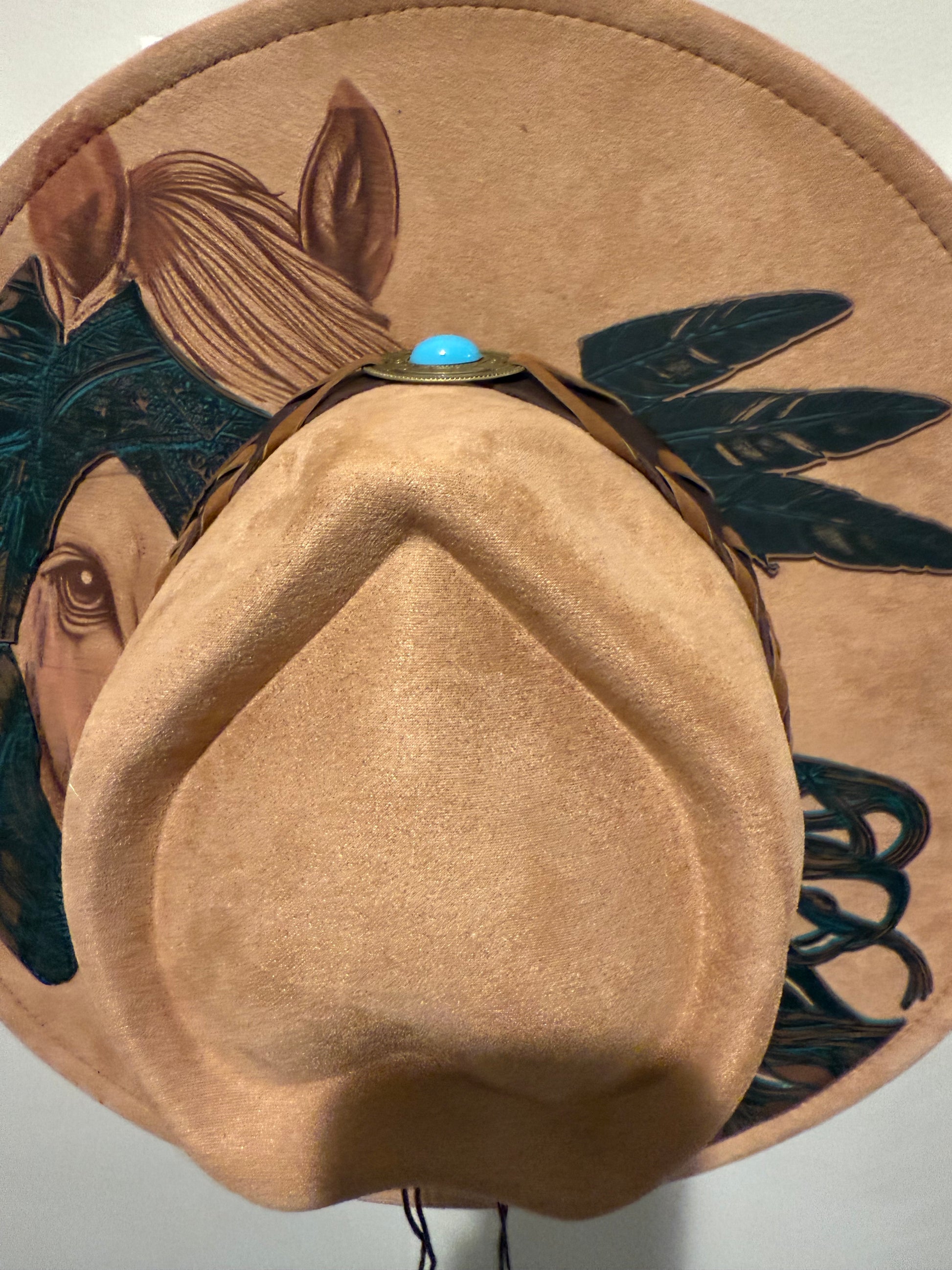 Horse Feathers Crystal Coast Cowgirl Hat