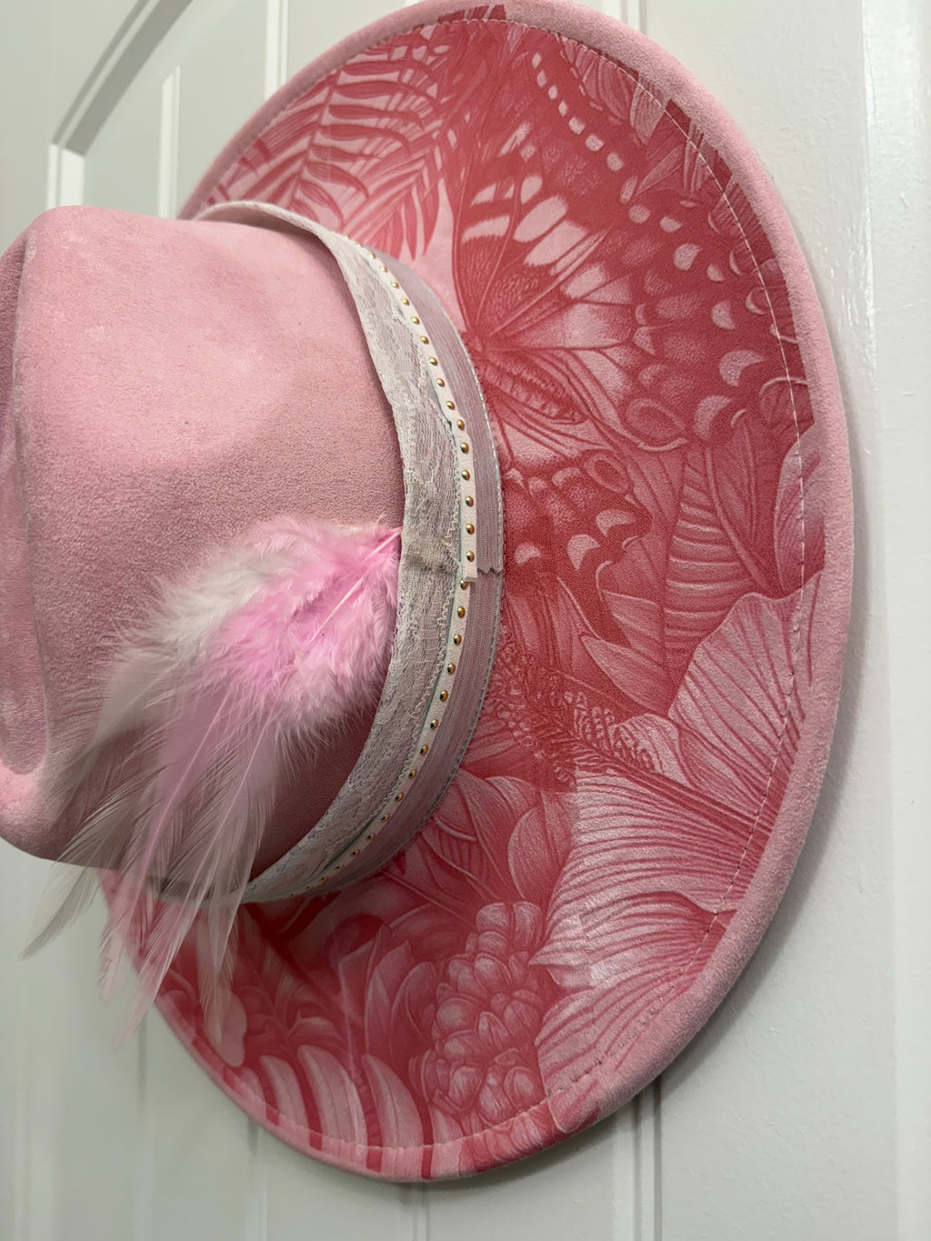 Sunami’s Hats A Pink Day in Paradise Crystal Coast Cowgirl Hat