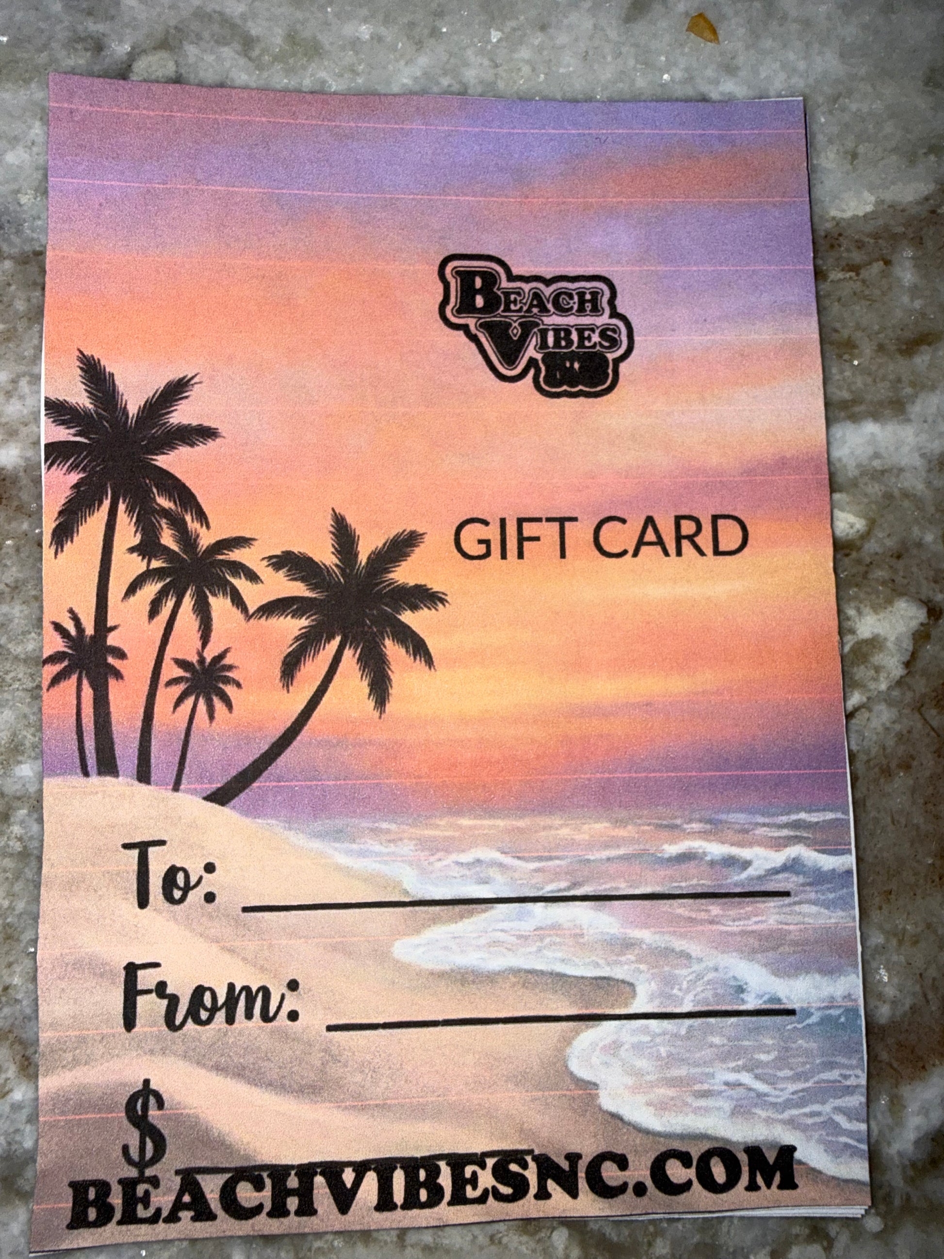 Gift card