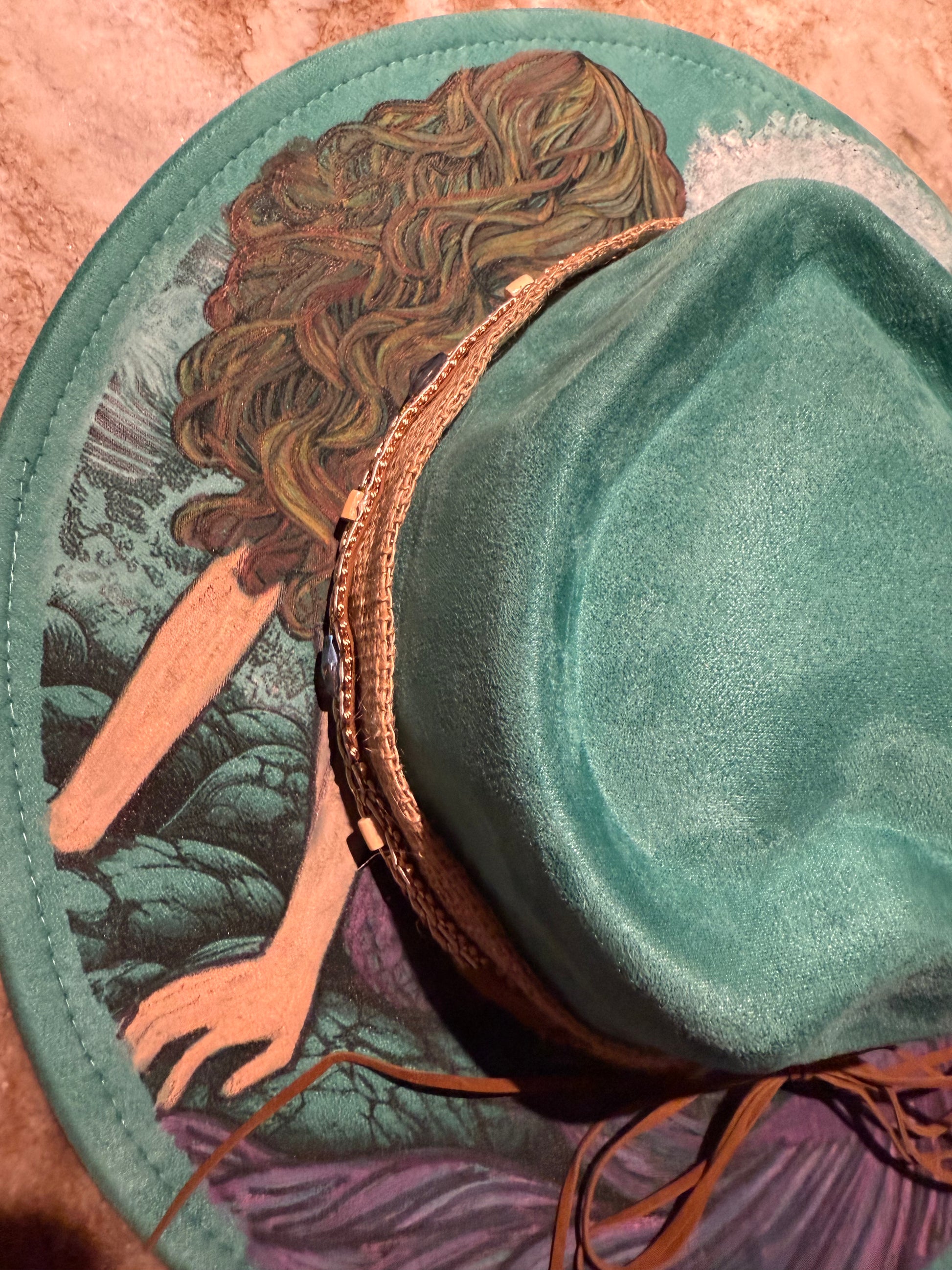 Crystal Coast Cowgirl Isn’t She Lovely Mermaid Felt Hat