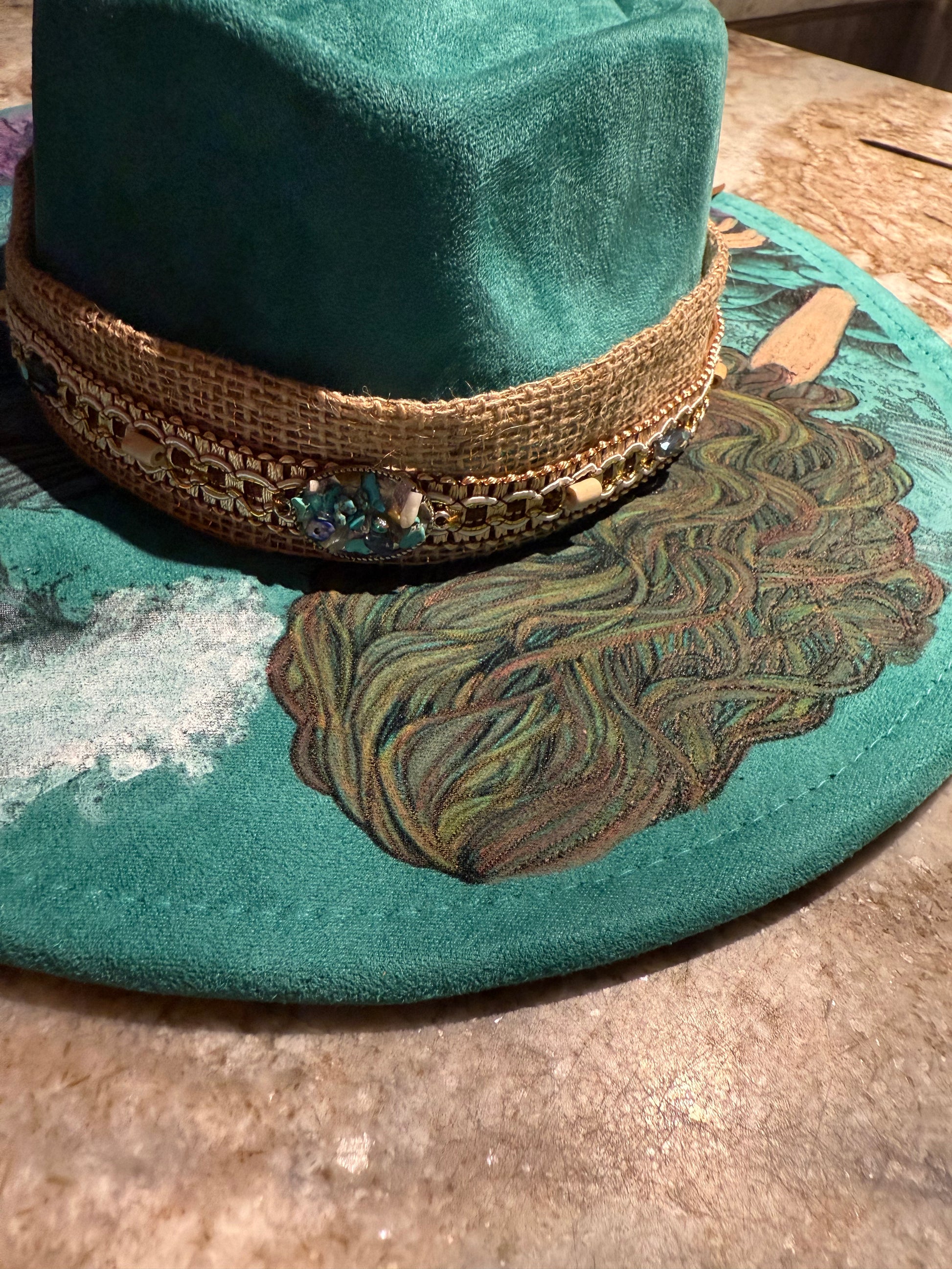 Crystal Coast Cowgirl Isn’t She Lovely Mermaid Felt Hat