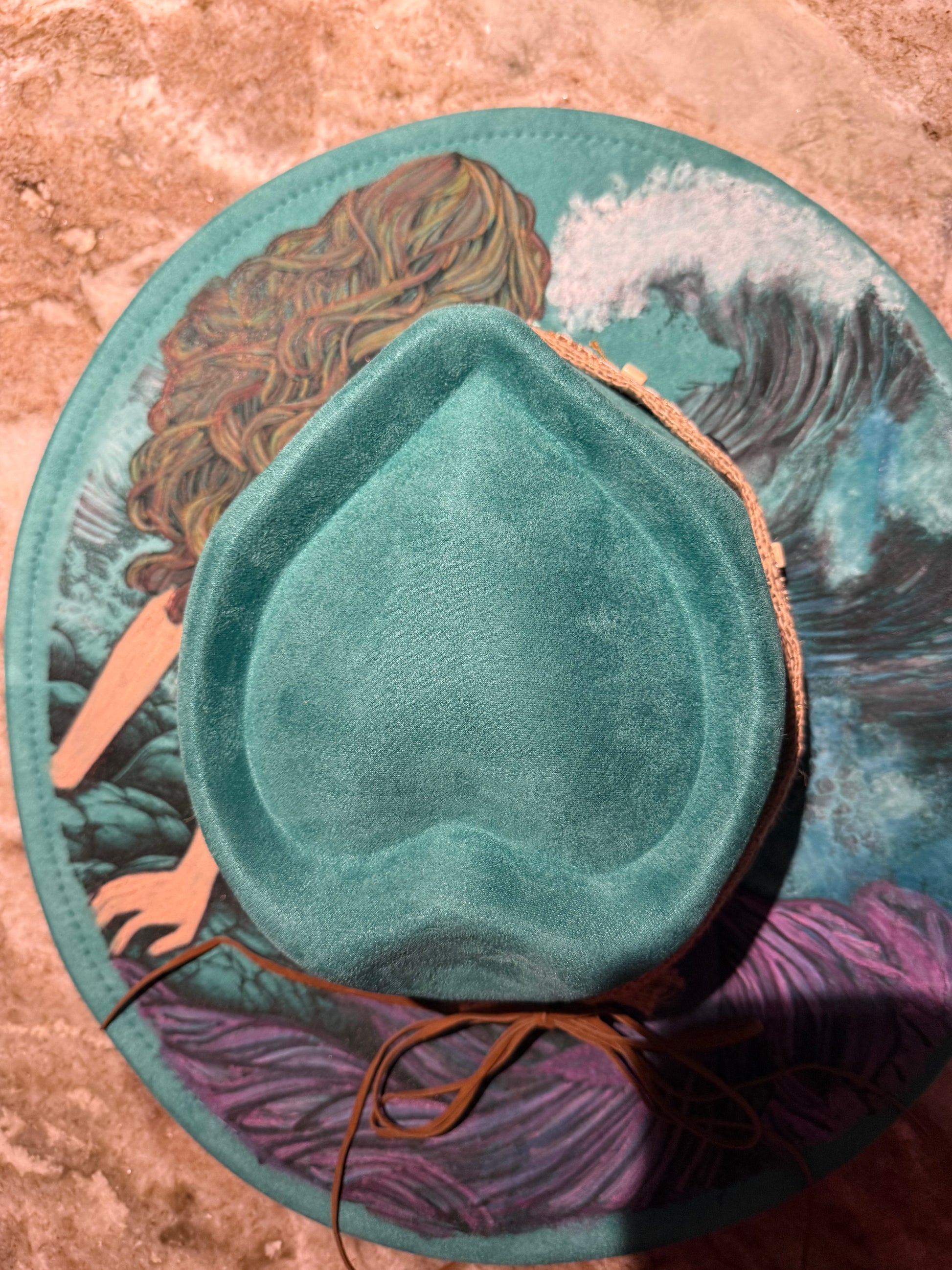 Crystal Coast Cowgirl Isn’t She Lovely Mermaid Felt Hat