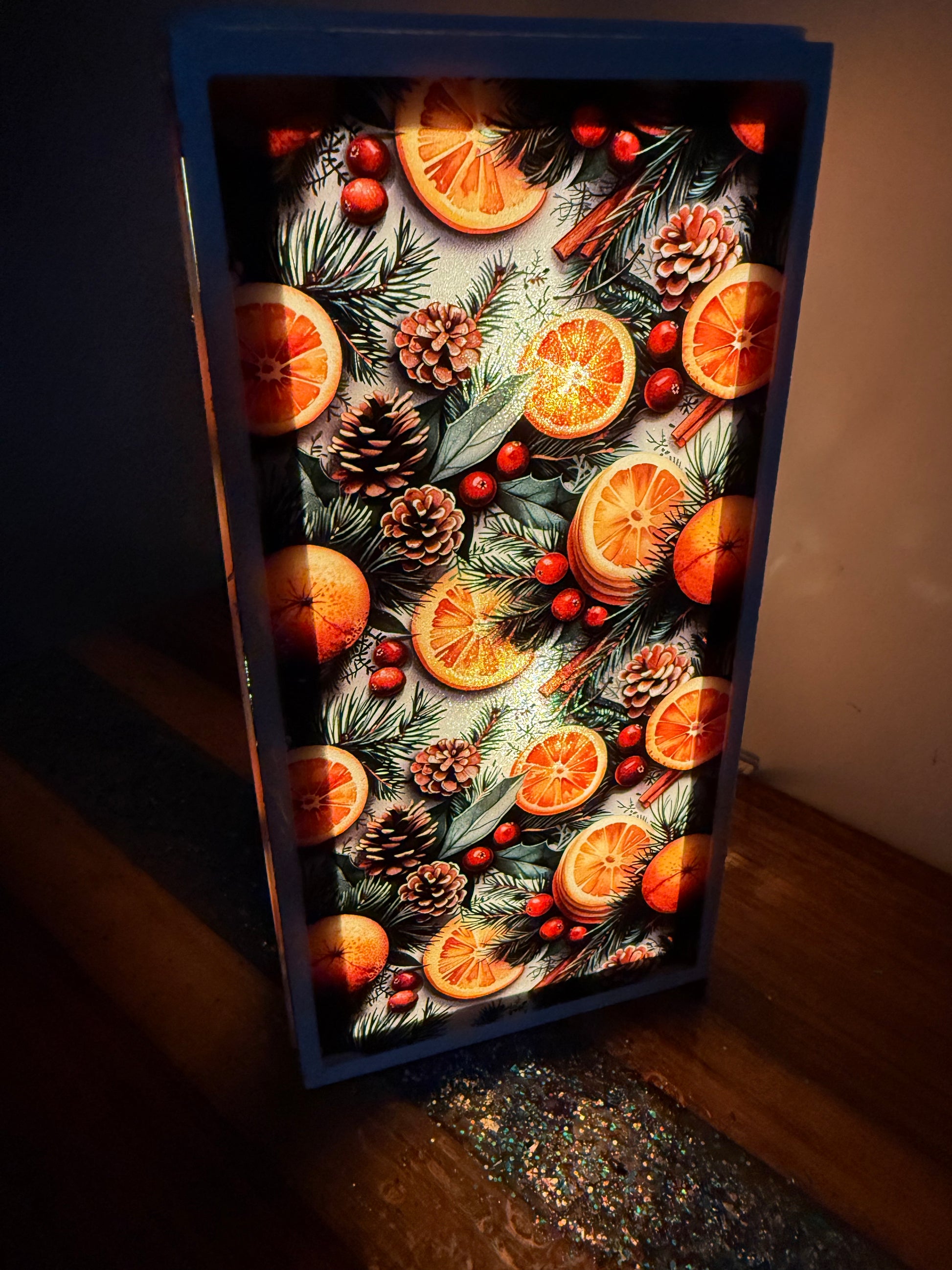 Acrylic organic design lantern