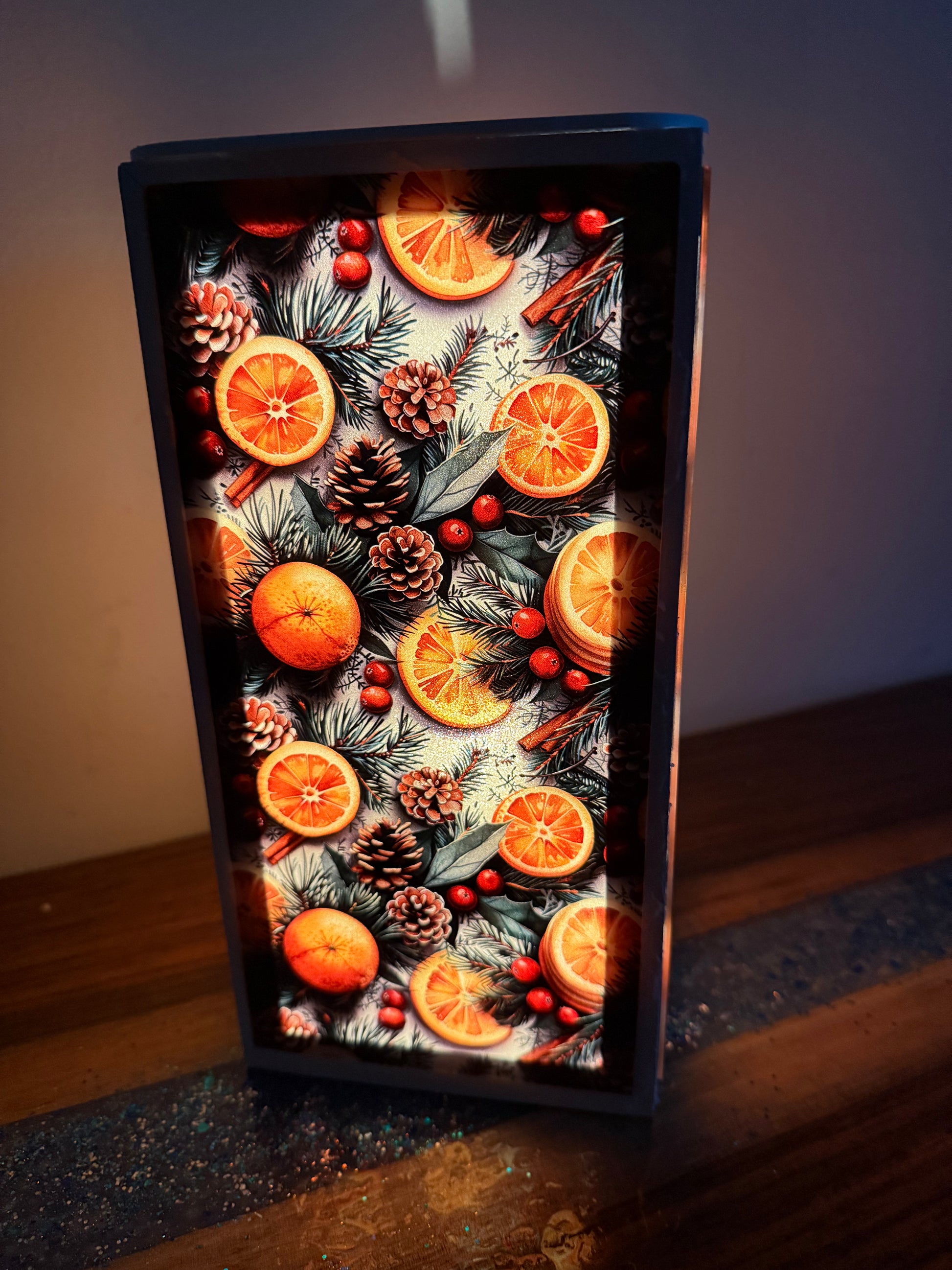 Acrylic organic design lantern