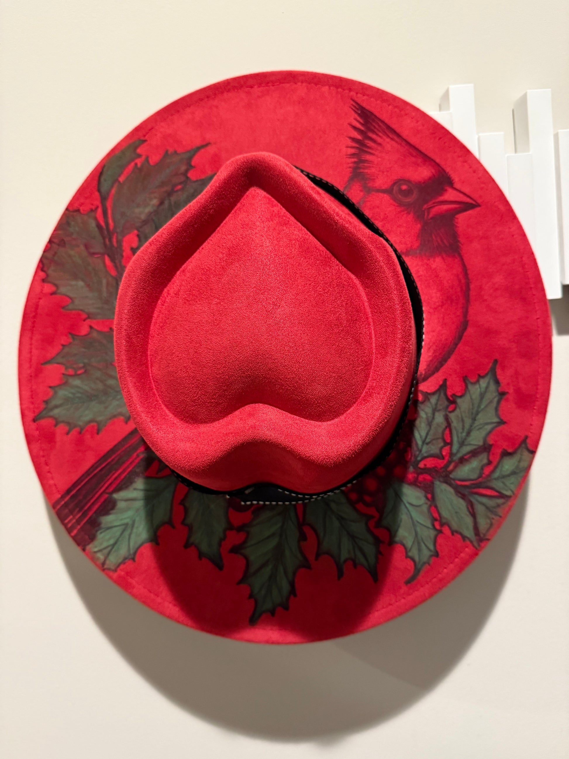 Christmas Angels are Near Cardinal hat