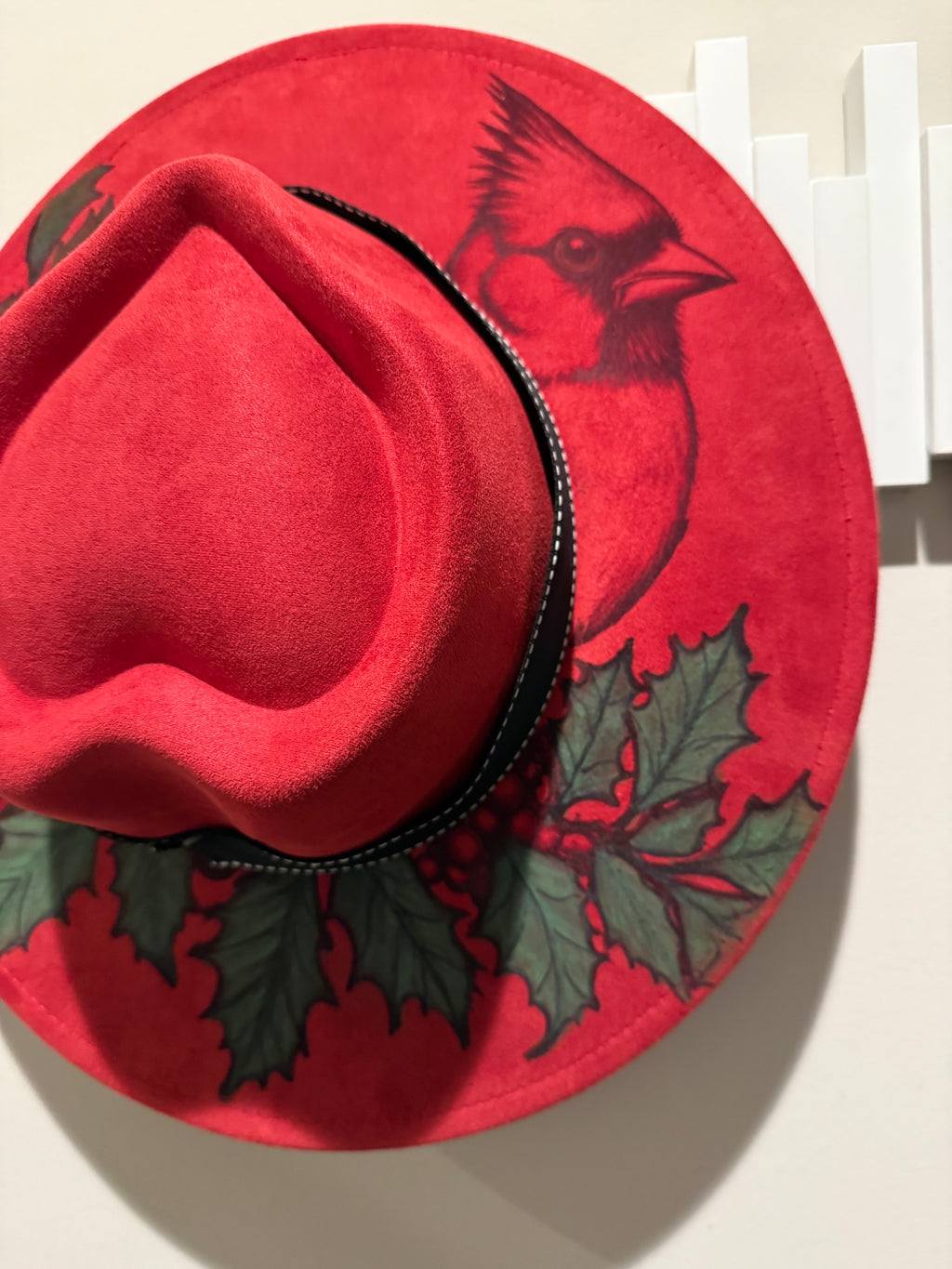 Christmas Angels are Near Cardinal hat