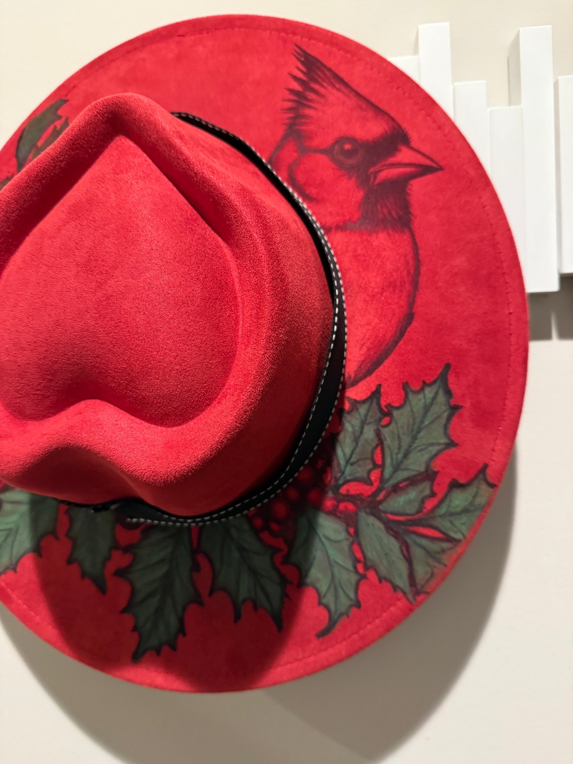 Christmas Angels are Near Cardinal hat